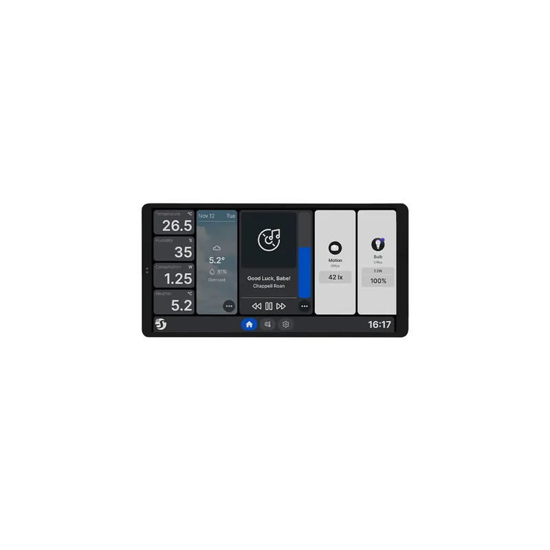 Shelly Wall Display X2 WiFi/BLU (White)